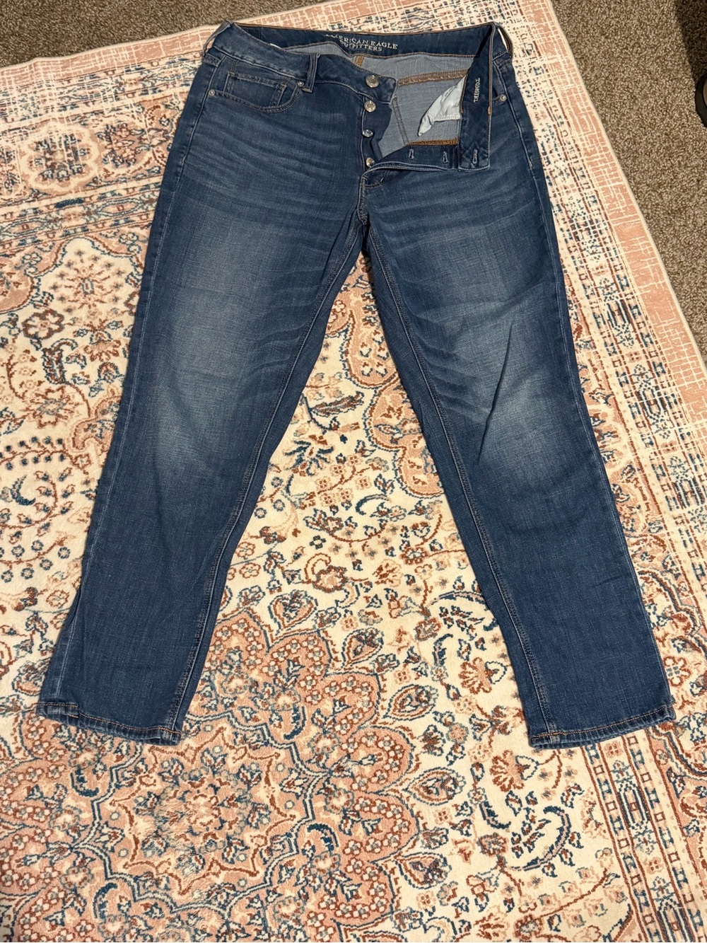 American Eagle Women's Button-Fly Jeans